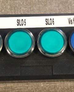 Push-button housing f/emptying grain pit / 8 silos